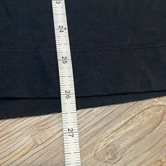 Theory Silk Ruffle trim Pima Cotton Blouse Black Size S Revolve Designer - Picture 7 of 11